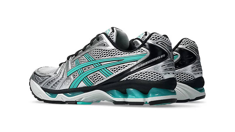 ASICS GEL-Kayano 14 Silver Turquoise 1203A740-100 side