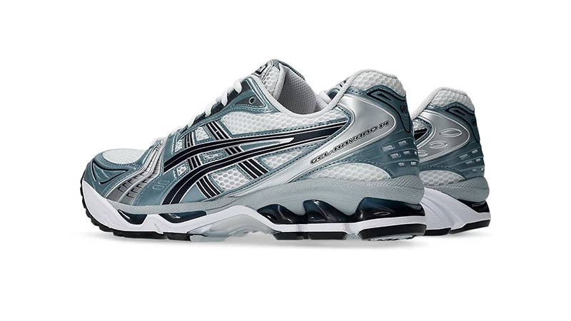 ASICS GEL-Kayano 14 White Fjord Grey 1203A537-106 side
