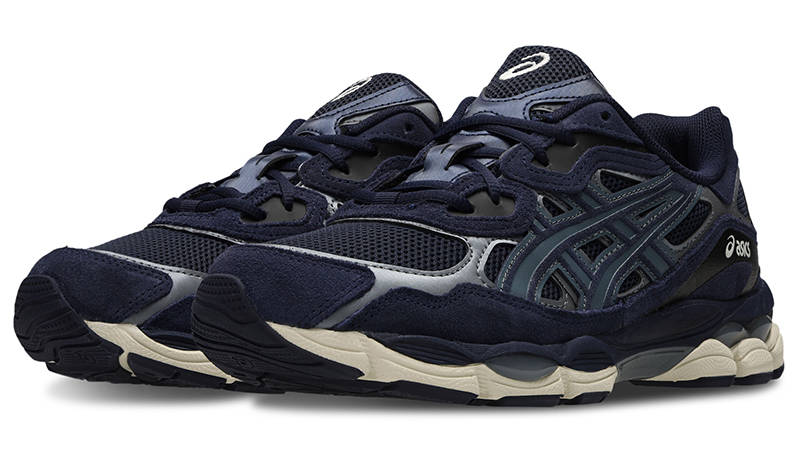 ASICS Gel-NYC Midnight Navy White 1203A383-401 front