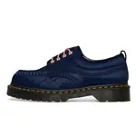 Awake NY × Dr.Martens Lowell \"Navy Peony Dr. Martens Men's x Awake Lowell Shoe in Navy Peony Hair-On