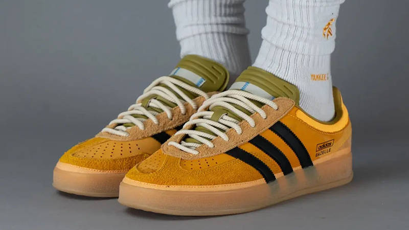 Bad Bunny x adidas Gazelle Indoor Yellow front