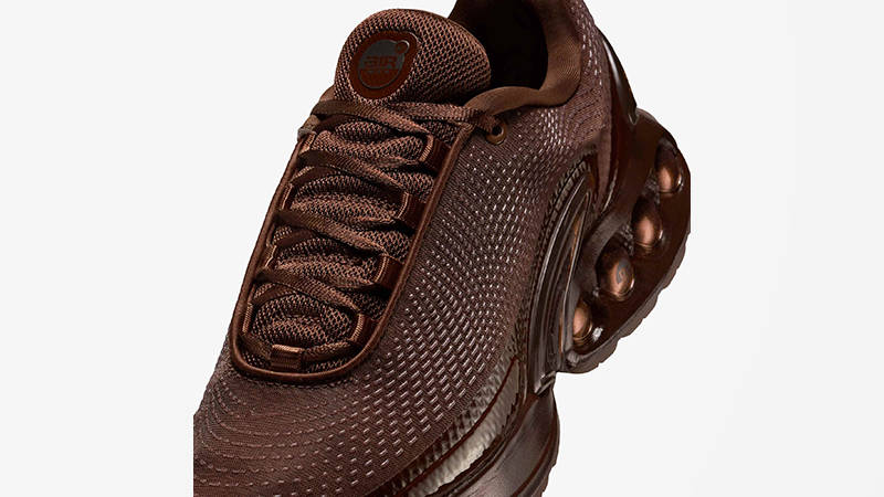 Isamaya Ffrench × Nike Air Max Dn Chocolate Brown HQ3837-200 tongue