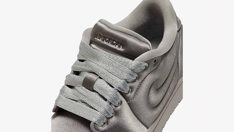 Jordan 1 Low Method of Make Satin Grey HF3969-002 tongue