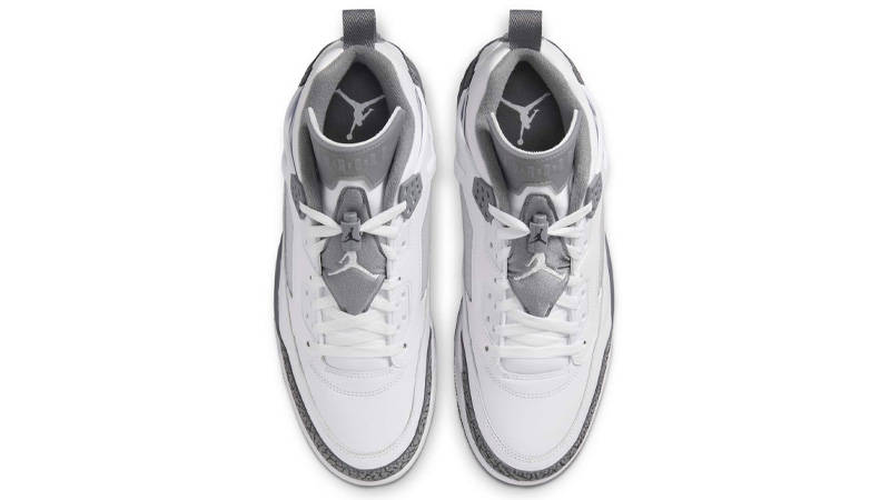 Jordan Spizike Low White Wolf Grey Middle