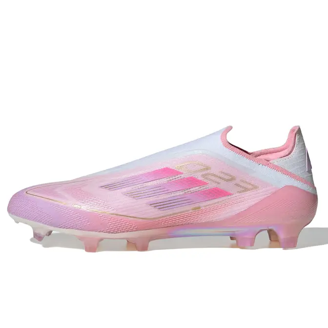 Lamine Yamal x adidas F50 Elite Laceless FG Clear Pink | JQ0339 | The