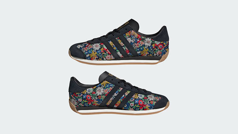 Liberty London x adidas Country OG Black Multi JI2575 feature