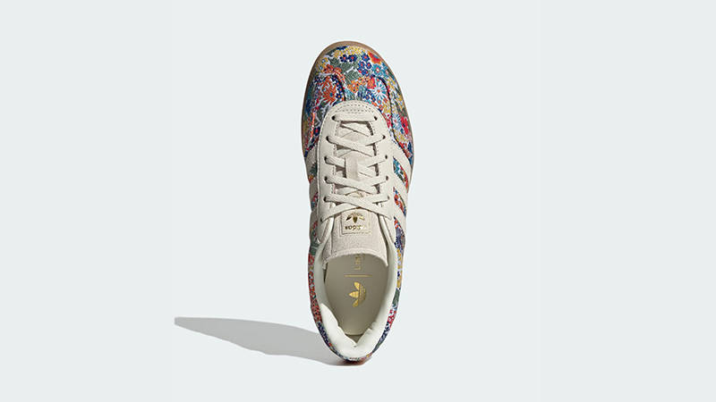 Liberty London x adidas Gazelle Indoor Off-White Multi JP5309 middle