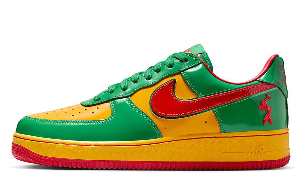 Lil Yachty x Nike Air Force 1 Lucky Green Mystic Red IH4383-300