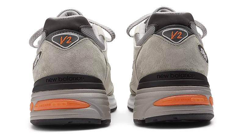 New Balance 991v2 Made in UK Winter Flare Pelican Back