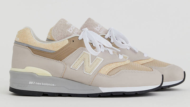 New Balance 997 Made in USA Moonrock Driftwood Side