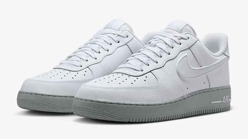 Nike Air Force 1 07 White Light Smoke Grey HV6418-100 front