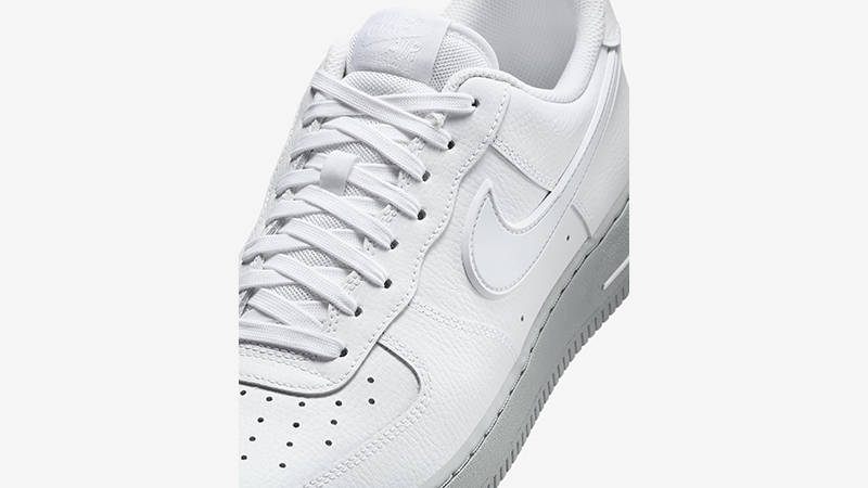 Nike Air Force 1 07 White Light Smoke Grey HV6418-100 side