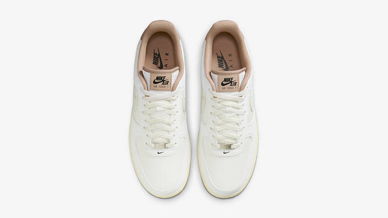 Nike Air Force Low 07 LV8 Summit White Khaki FZ5225-100 The