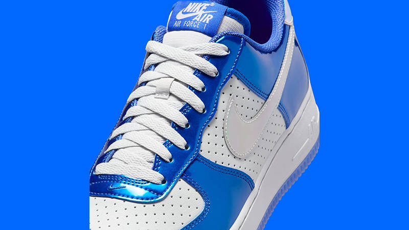 nike air force one iridescent swoosh