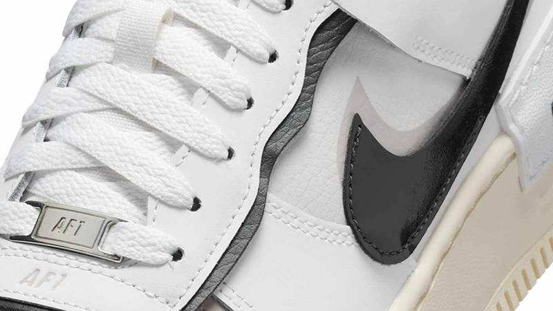 Nike Air Force 1 Shadow College Grey DZ1847-110 Detail