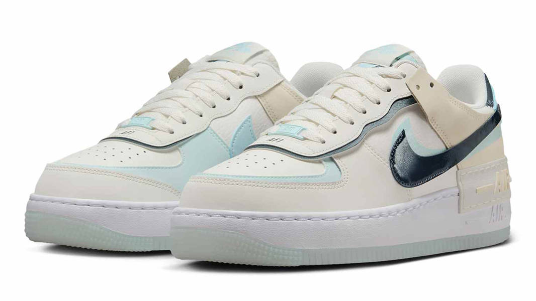 Nike Footwear Nike Air Force Shadow Pastel Blue Nike Shadow Pastel