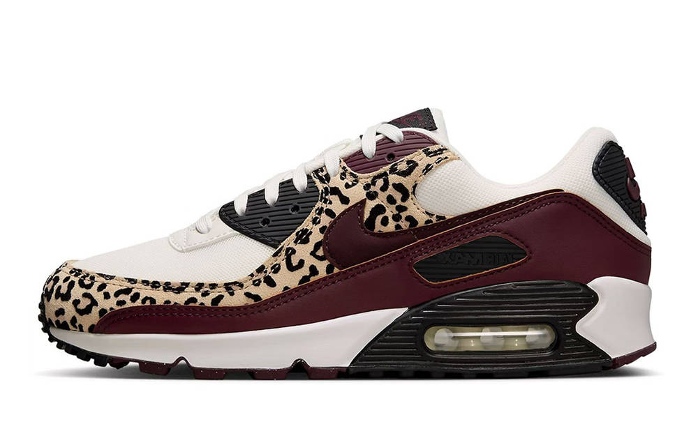 Nike Air Max 90 Leopard Burgundy IF1619-102