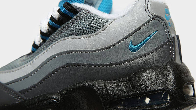 Nike Air Max 95 Toddler Recraft Grey Laser Blue CJ3908-002 Detail