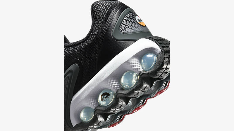 Nike Air Max Dn GS Black Dark Grey FB8987-007 heel