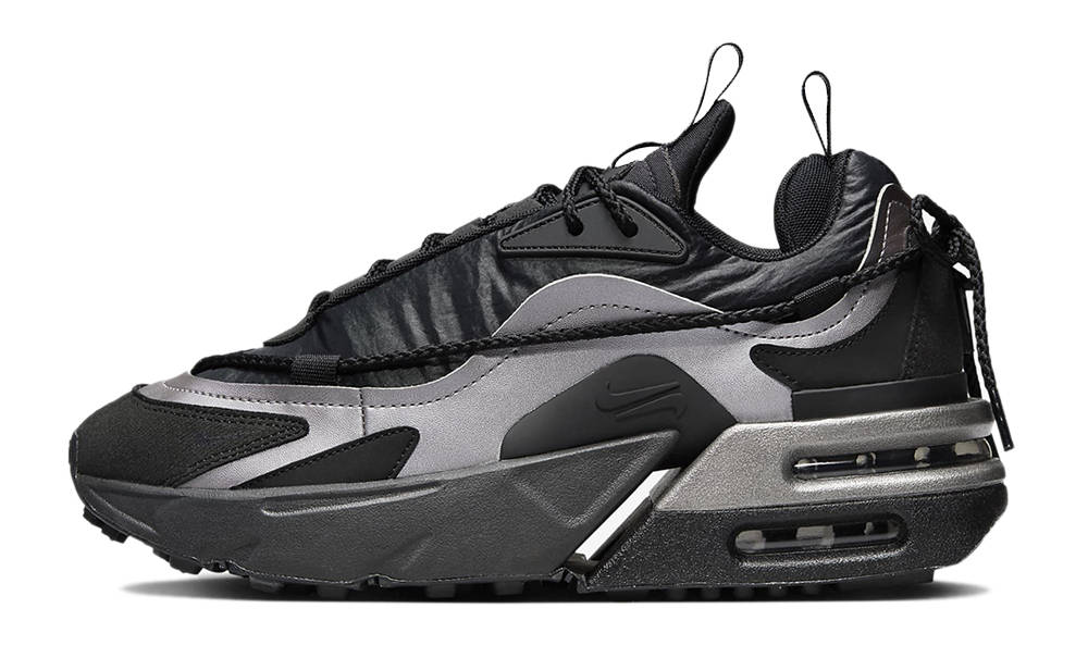 nike furyosa silver black
