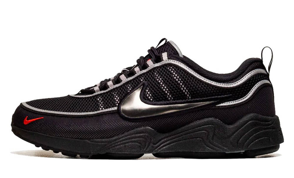 Nike Air Zoom Spiridon Black Metallic Silver HF9117-002