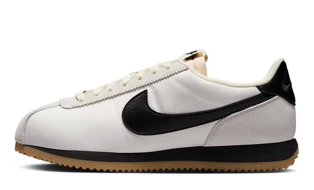 white and black cortez womens