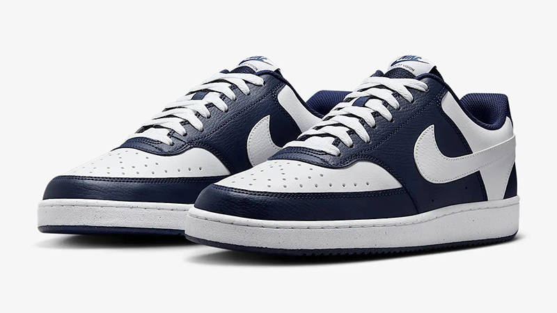 Nike Court Vision Low Midnight Navy White HM9862-400 The Sole