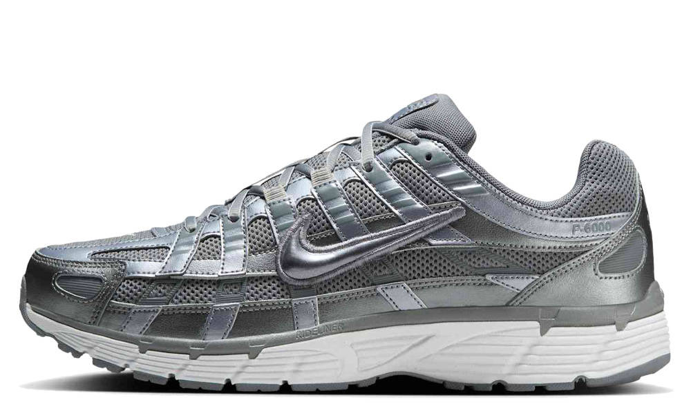 Nike P-6000 Metallic Cool Grey