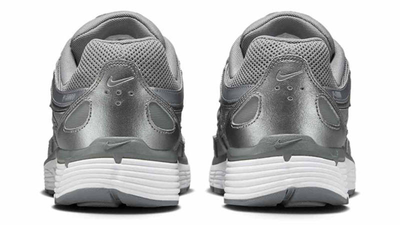 Nike P-6000 Metallic Cool Grey Back