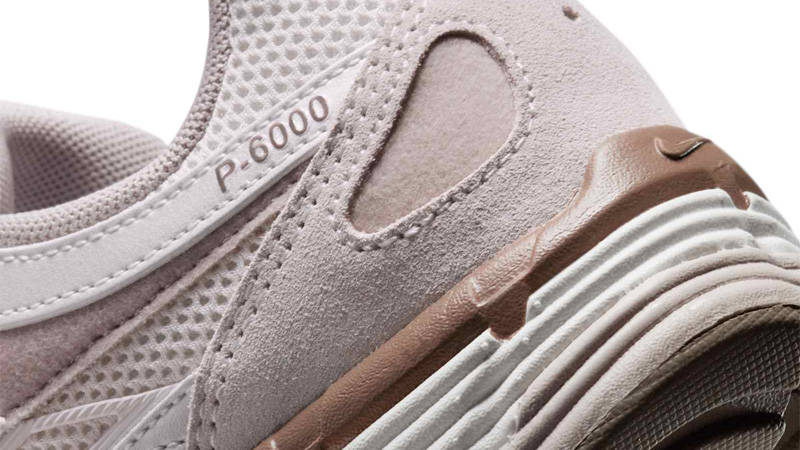 Nike P-6000 Phantom Mink Brown Closeup