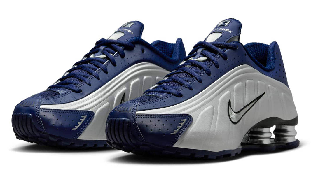 Nike Shox R4 Blue Void Front