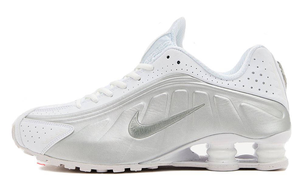 Nike Shox R4 White Metallic Silver HQ1988-101