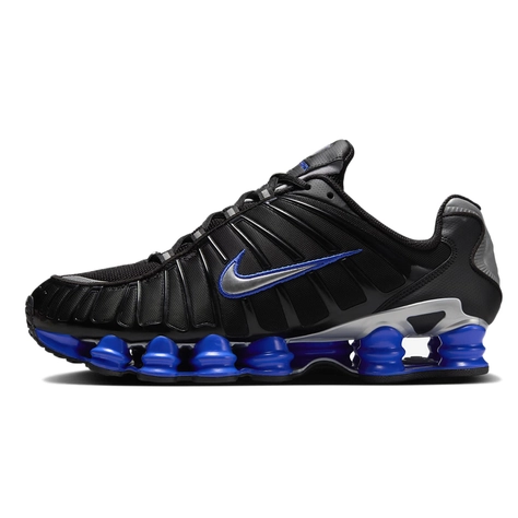 Mens black nike shox clearance deals