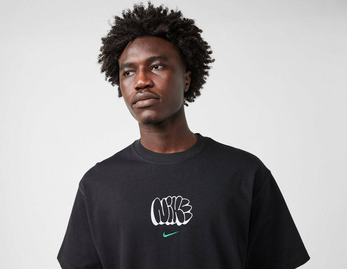 Nike Solo Swoosh Graffiti T-Shirt logo