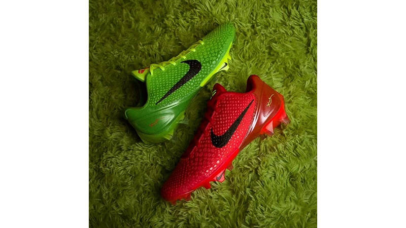Nike Vapor Edge Kobe 6 Grinch Mismatch side
