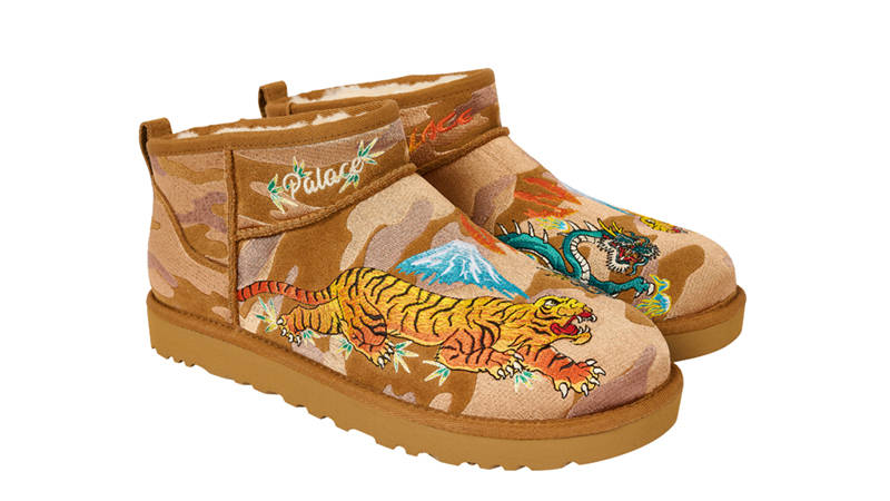 Palace x UGG Classic Ultra Mini Camouflage Brown | Where To Buy