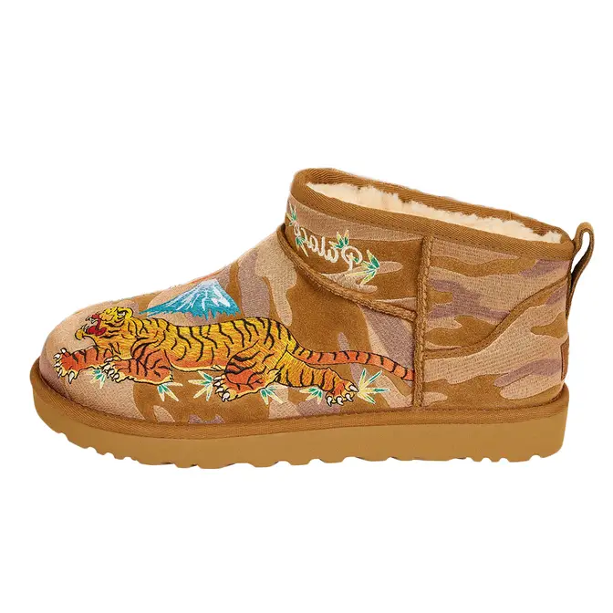 Palace x UGG Classic Ultra Mini Camouflage Brown | Where To