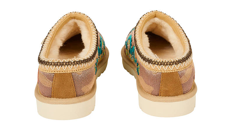 Palace x UGG Tasman Camouflage Brown Back