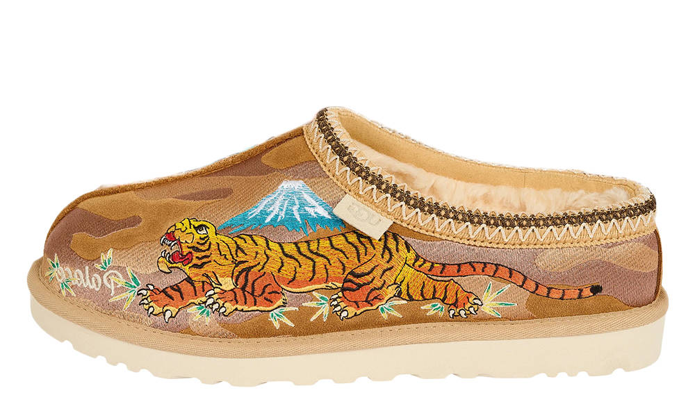 Palace x UGG Tasman Camouflage Brown