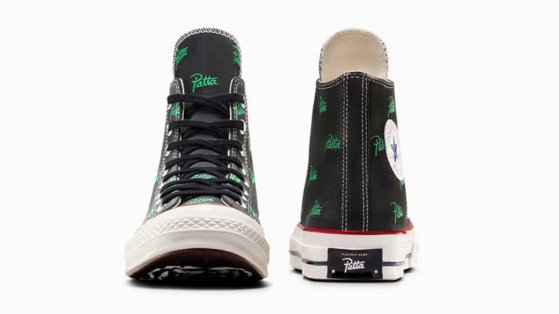 Patta x Converse Chuck 70 Mini Logo Black middle