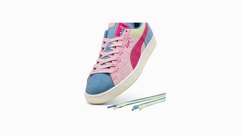 Squid Game x PUMA Suede Season 2 Blue Orchid 399428-01 toe