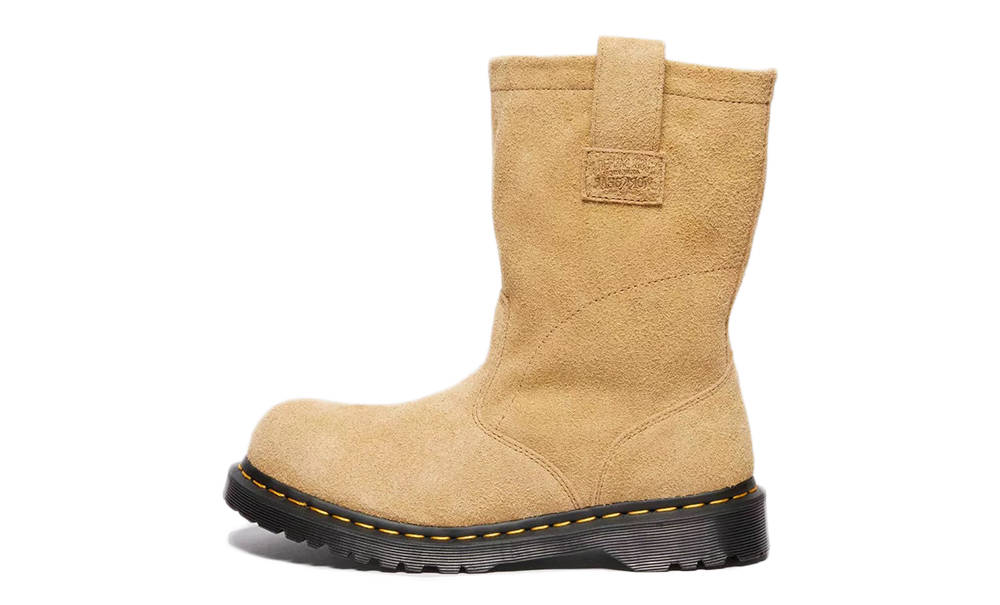 Stüssy x Dr. Martens Decon Suede Biker Boots Sand 32240273
