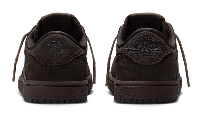 Travis Scott x Air Jordan 1 Low OG PS Velvet Brown Back