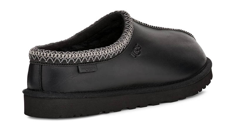 UGG Tasman Leather Regenerate Black 1163890-BLK Back