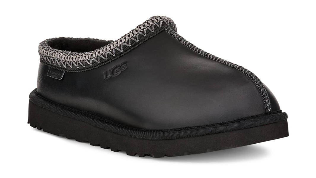 UGG Tasman Leather Regenerate Black 1163890-BLK Side