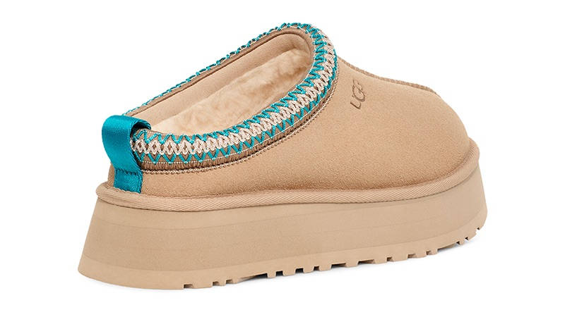 UGG Tazz Slippers Driftwood 1122553-DRF Back