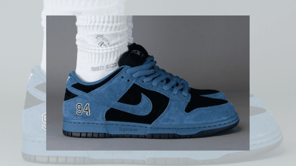 First Look: Supreme x Nike SB Dunk Low “Ocean Fog” Making Waves in May 2025