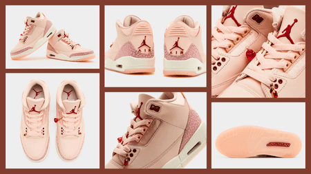 Love at First Step: The Accessorised Jordan 3 “Valentine’s Day” Drops 1st February