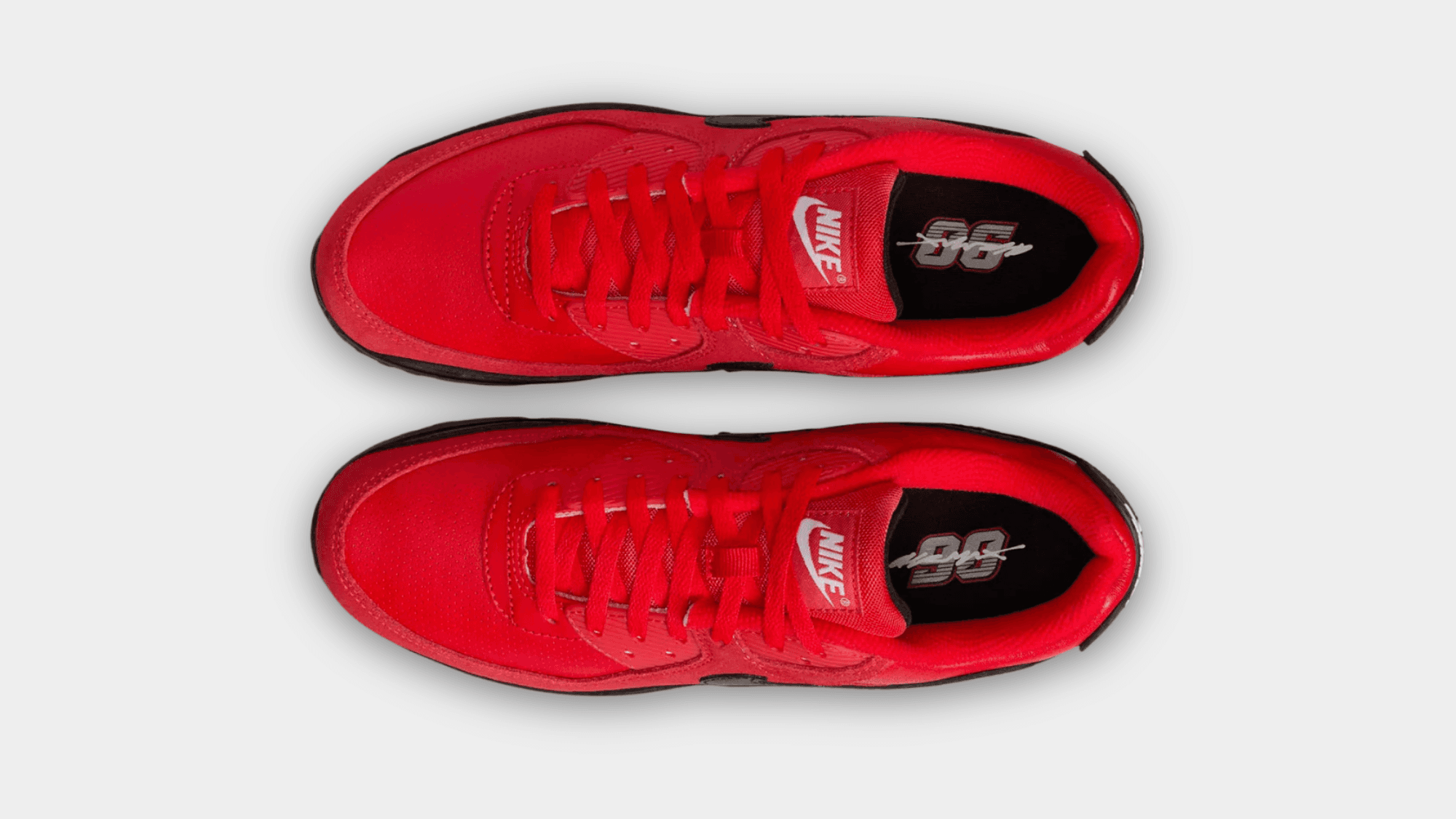 The Nike Air Max 90 “Racing” Red/Black Features a Standout Detail