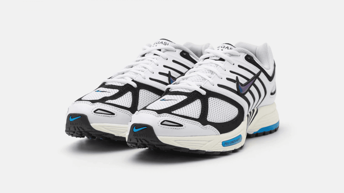 Black, White, and a Pop of “Photo Blue” Give the Nike Pegasus 2K5 a Fresh Look